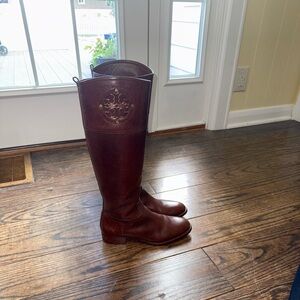 Tory Burch Brown Riding Boots